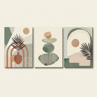 Boho Abstract Canvas Wall Art