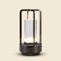 2pcs Portable Touch Control Table Lamp With 5000mAh Battery on a warm cream background