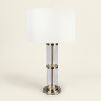 LED Desk Lamp 360 Adjustable on a warm cream background