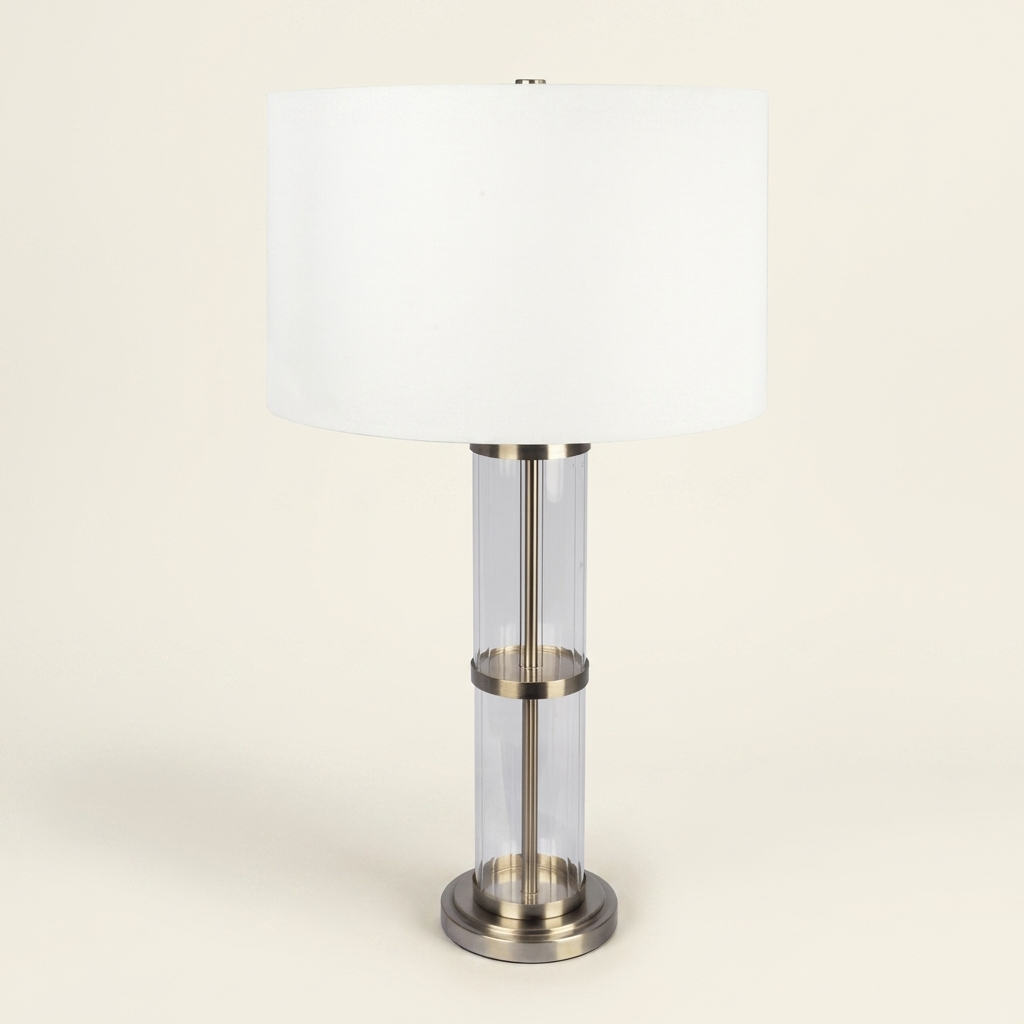 LED Desk Lamp 360 Adjustable on a warm cream background