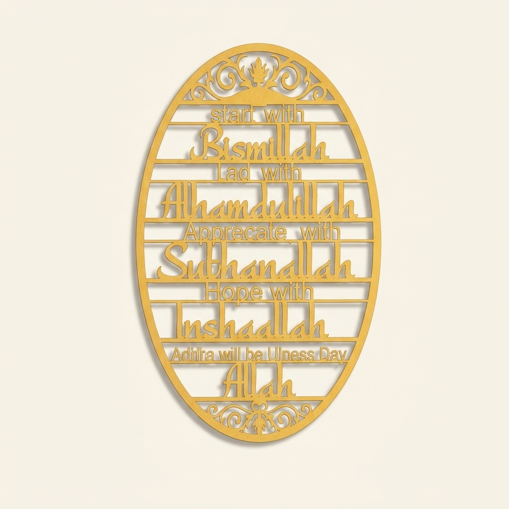Metal Wall Art, Elegant Decorative Wall Hanging, for Study Room