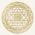 Sacred Geometry Metal Wall Art, Yantra Mandala Design, Wrought Iron, for Living Room