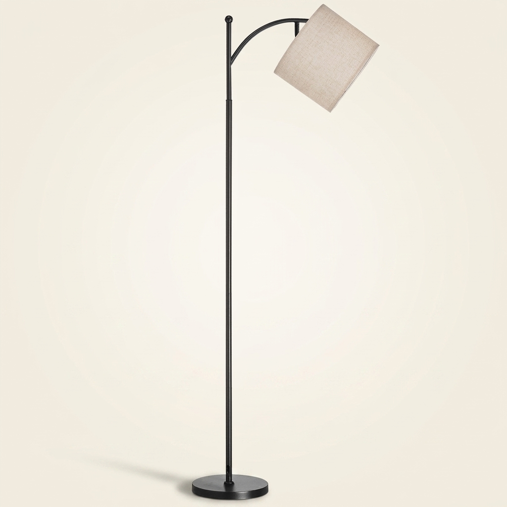 Dimmable LED Floor Lamp, Adjustable Color Temperature, Remote Control