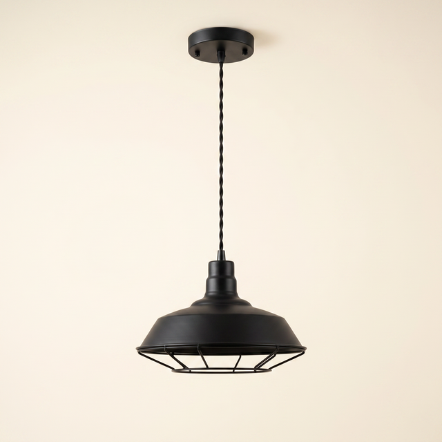 farmhouse vintage pendant light black fi cjsn2344844