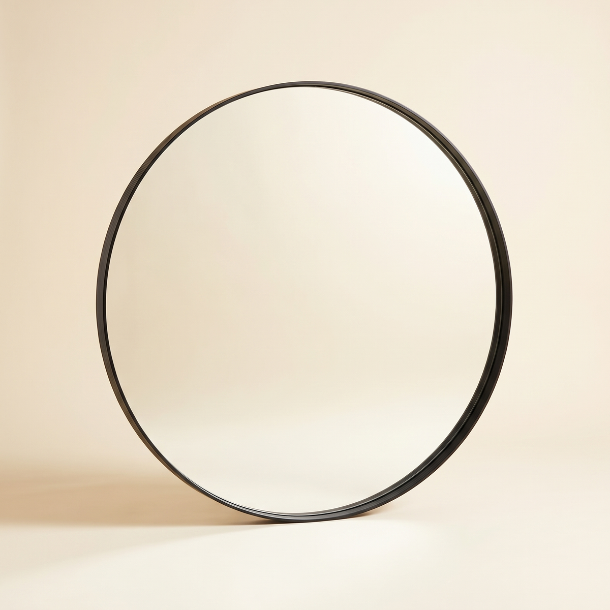 round wall mirror with metal frame cjfu2894583