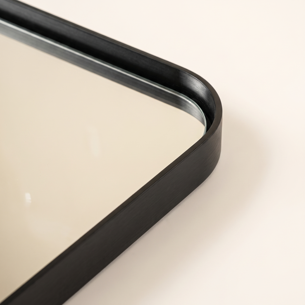 wall mirror with rectangular metal frame cjmi2855834 detail