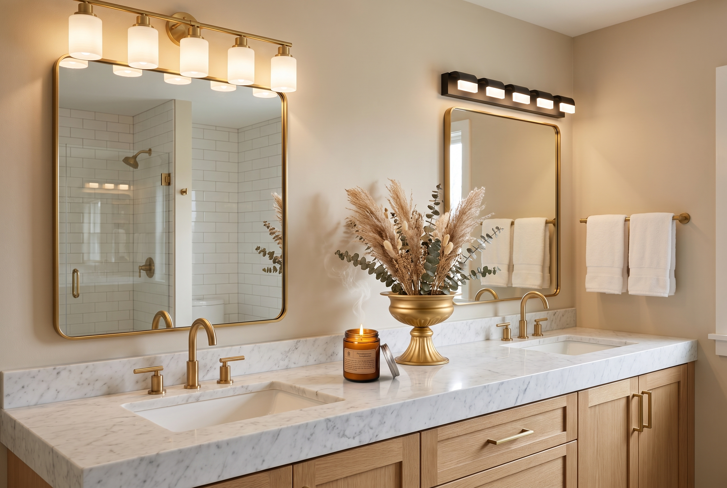 Shop The Vanity & Bath - shoppable room scene