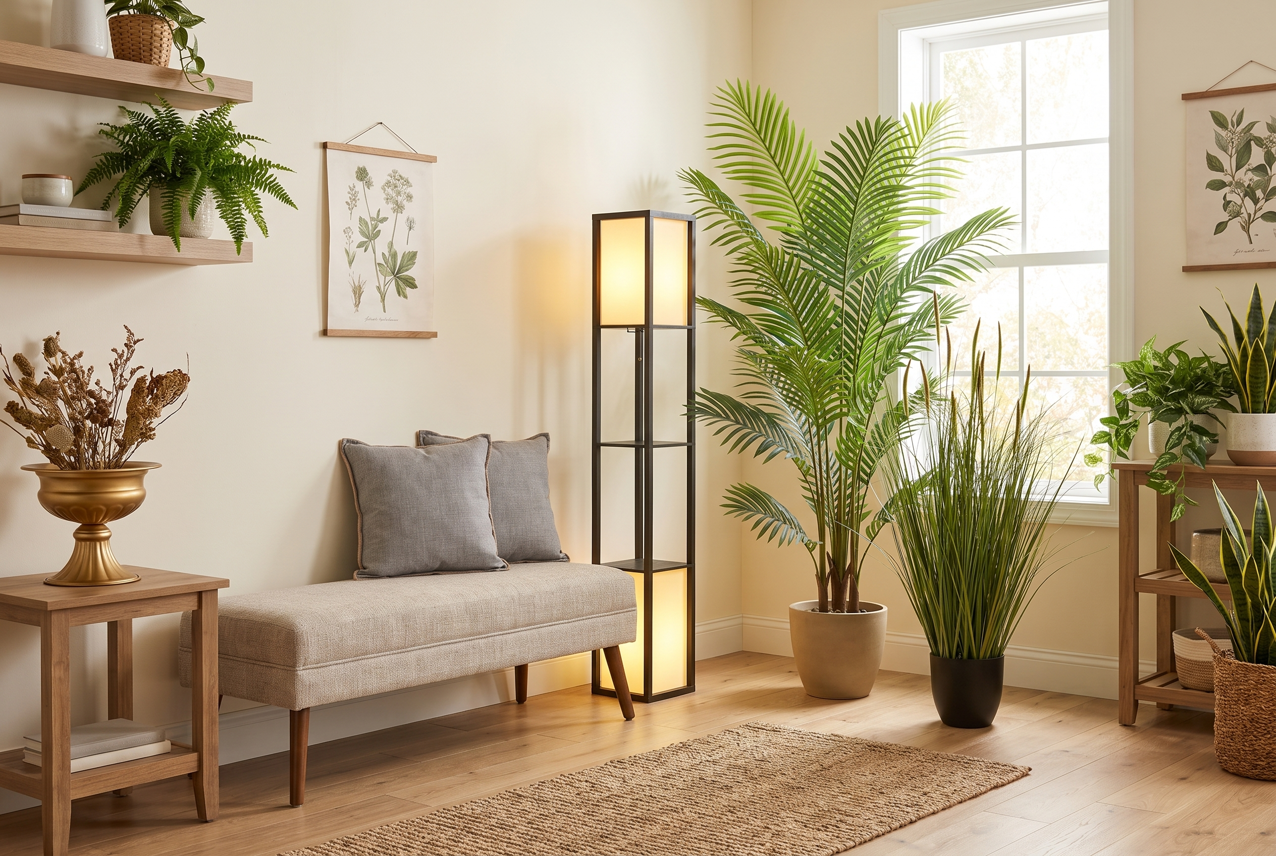 Shop The Greenery Edit - shoppable room scene